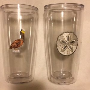 Pelican & Sand Dollar Tumblers-Signature Series